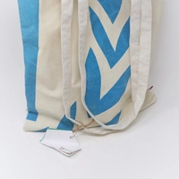 Blue Print Tote Bag 
