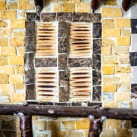 Mosaic Wall Decor - Door and Windows