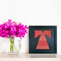 Hand-Embroidered Dress Home Decor