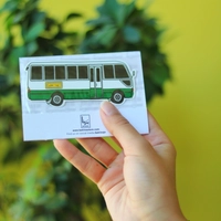 Coaster Bus Sticker