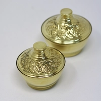 Copper Plated Set: Two Small Bowls
