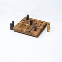 Tic-Tac-Toe Wooden Game