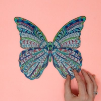 Butterfly Doodle Puzzle
