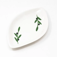 Decorated Ceramic Plate: Medium