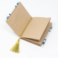 Notebook: Blue Fabric Cover