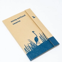 Recycled Notebook: Azraq Theme