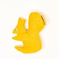 Stuffed Animal: Yellow Squirrel