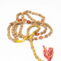 Olive Seeds Rosary (99): Pink Tassel