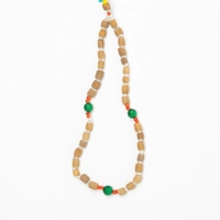 Olive Seeds Rosary (33): Multicoloured Tassel