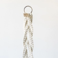 Braid Knotted Macrame Plant Hanger - Long Rope 