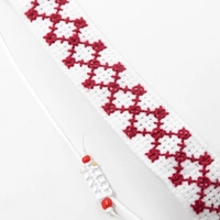 Jordanian Shemagh Embroidery Bracelet 
