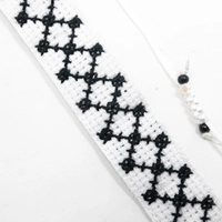 Palestinian Keffiyeh Embroidery Bracelet 