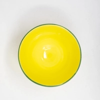 Ceramic Yellow Bowl 