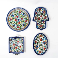 Hebron Authentic Ceramic Plates and Bowls Set