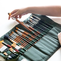 Paint Brush Roll Up Pouch