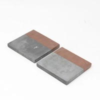 Set of Concrete Serving Tray with Four Coasters