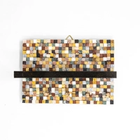 Mosaic Key Holder with Shelf