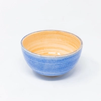 Set of Three Ceramic Bowls - Various Colors