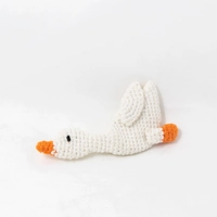 Set of Two Duck Crochet Brooch