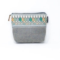 Palestinian Embroidery Makeup Bag - Cypress Tree