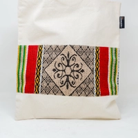 Eco-Friendly Embroidered Tote Handbag 