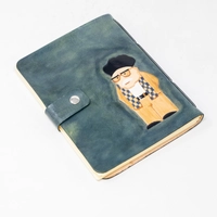  Abbas Al-Aqqad Leather Notebook