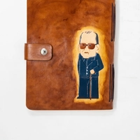 Naguib Mahfouz Leather Notebook