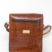 Large Brown Genuine Leather Bag