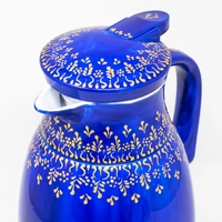 Navy Blue Arabic Coffee Pot Dallah