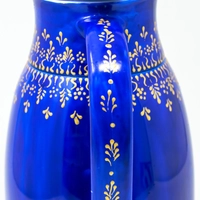 Navy Blue Arabic Coffee Pot Dallah