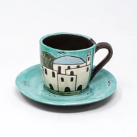 Turkish Coffee Cup and Saucer