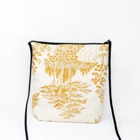 Baroque Print Crossbody Bag