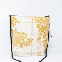 Baroque Print Crossbody Bag