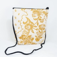 Baroque Print Crossbody Bag