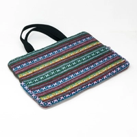 Laptop Sleeve with Handle - Multiple Patterns - Pink Shades & Colors