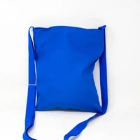Rectangular Blue Cross Body Bag