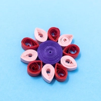 Origami and Quilling Themed Kit - Beginners Level - Flowers