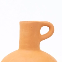 Nabataean Pottery Jar - Pyramid Motifs