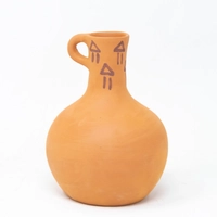 Nabataean Pottery Jar - Pyramid Motifs