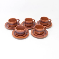 Pottery Turkish Coffee Set
