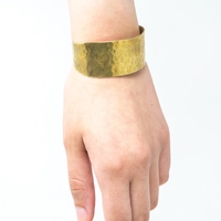 Copper Nabatean Cuff Bracelet - Simple