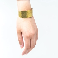 Copper Nabatean Cuff Bracelet - Simple