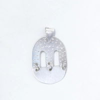 Silver Abstract Camel Charm