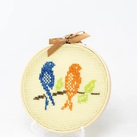 Two Birds Embroidery Hoop