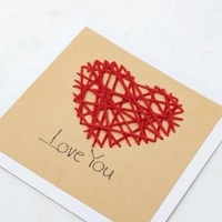 I Love You Postcard - 
