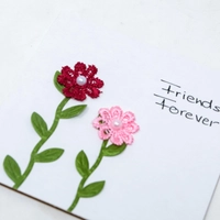 بطاقة تهنئة - أصدقاء للأبد
