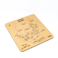 Wooden Puzzle - Sudan Map