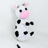 Girl and Cow Stuffed Toys