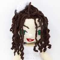 Crochet Bride Doll