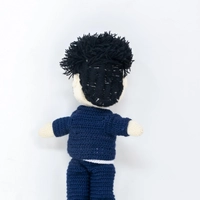 Crochet Groom Stuffed Doll